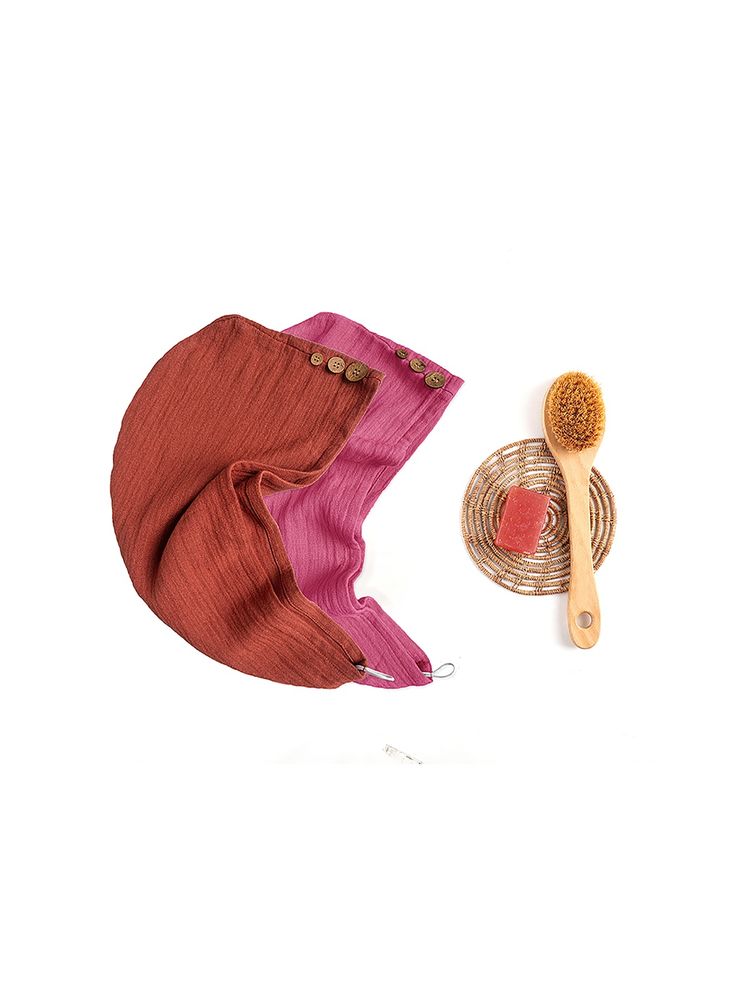 Doctor Towels Banana Double Cloth Hair Wrap (S)-image-38