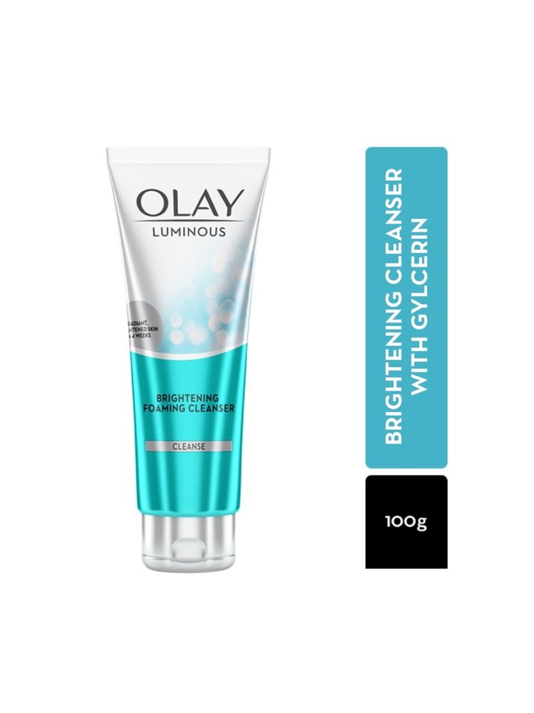 Olay Luminous Brightening Foaming Cleanser & Face Wash, Clear & Even Skin With Glycerin-image-46