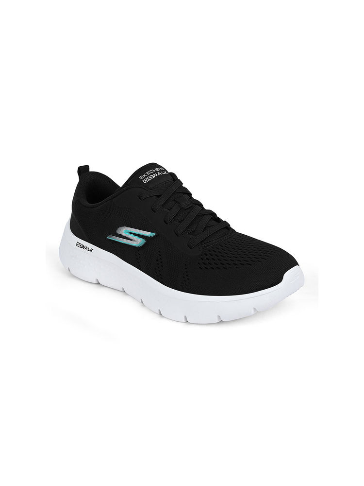 SKECHERS Women GO WALK FLEX Black Walking Shoes-picture-23