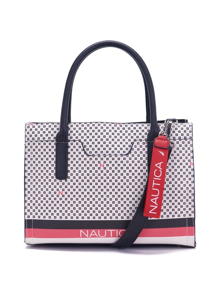 nautica accessories Nautica Pu Top Handled Satchel Bag For Women (M)-picture-21