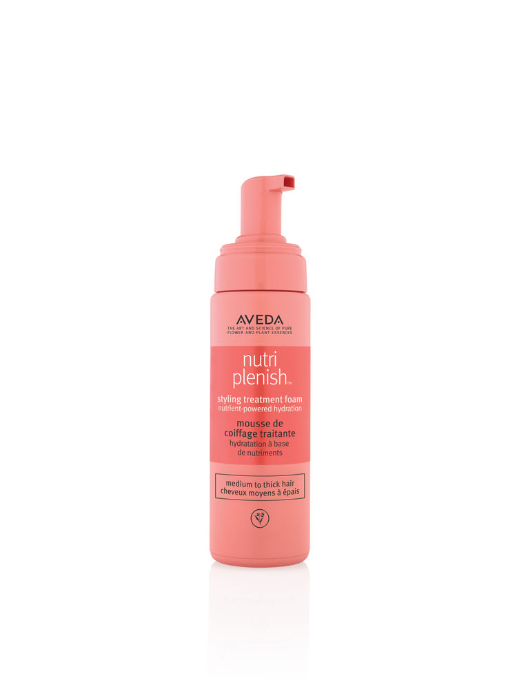 Aveda Nutriplenish Styling Foam for Dry & Frizzy Hair for Heat Protection Upto 230°C-image-3