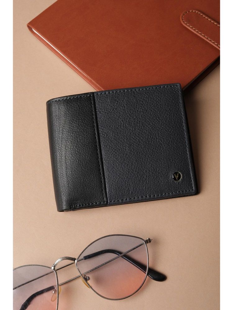 Van Heusen Men Black Genuine Leather Wallet-picture-28