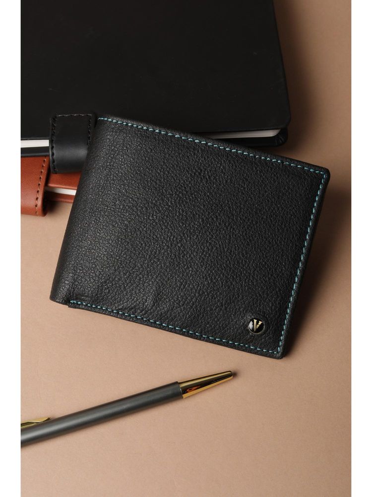 Van Heusen Men Black Genuine Leather Wallet-picture-24