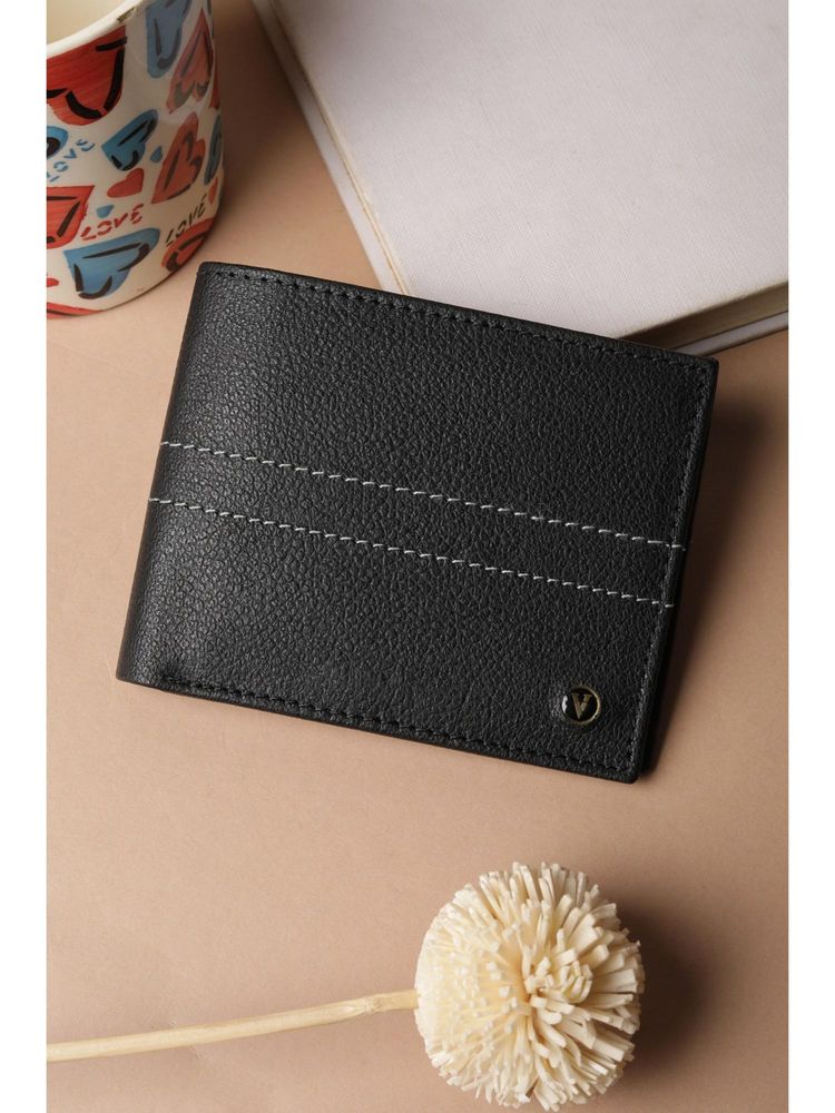Van Heusen Men Black Genuine Leather Wallet-picture-16