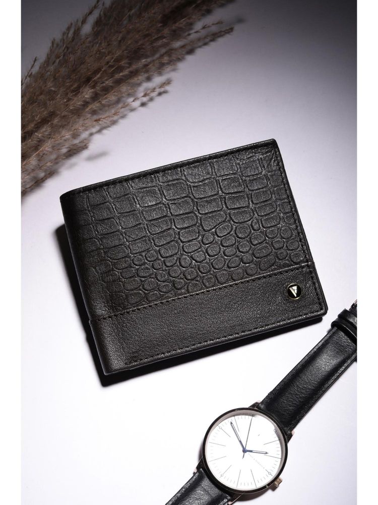 Van Heusen Men Black Genuine Leather Wallet-picture-27