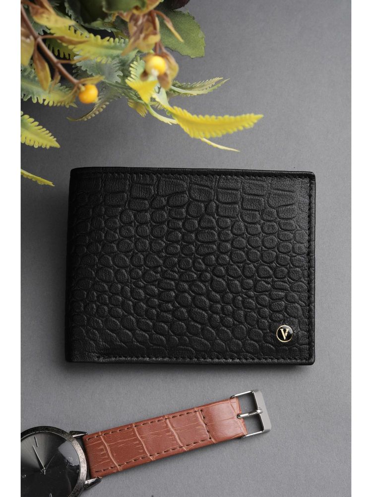 Van Heusen Men Black Genuine Leather Wallet-picture-18