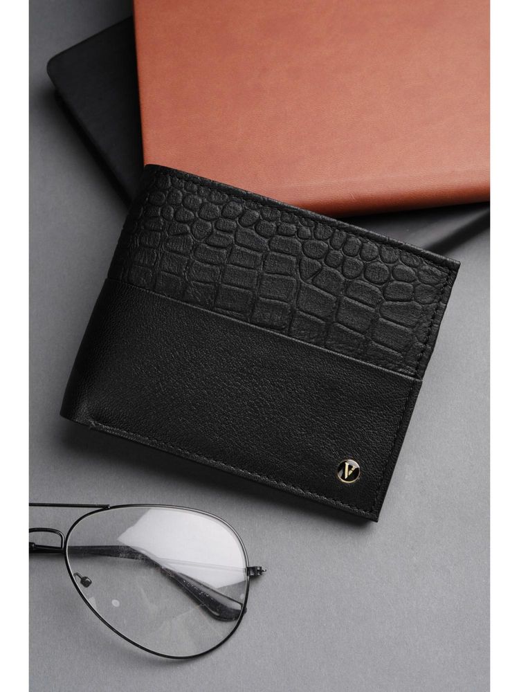 Van Heusen Men Black Genuine Leather Wallet-picture-19