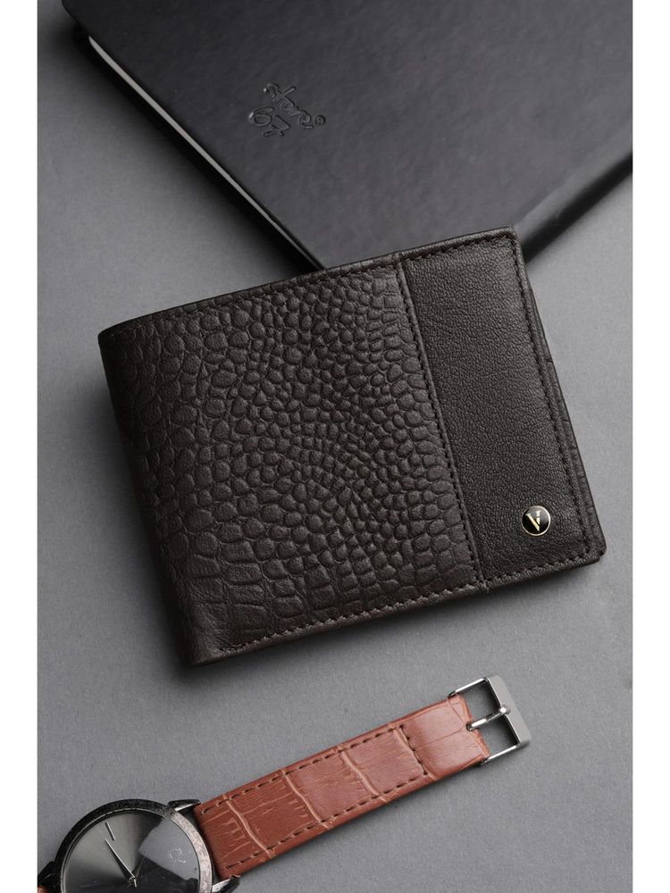 Van Heusen Men Brown Genuine Leather Wallet-picture-22