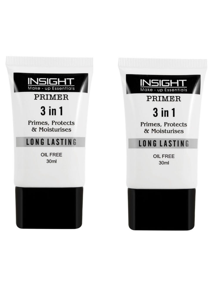 Insight Cosmetics 3 In 1 Long Lasting Primer - Pack Of 2