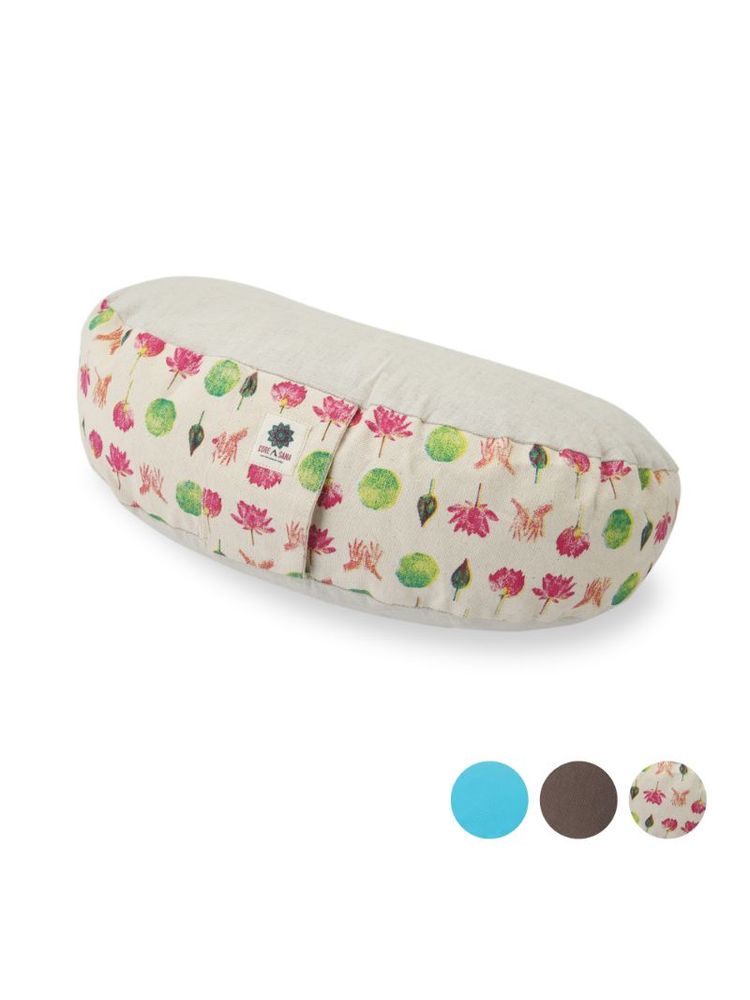 Core Asana Halfmoon Meditation Cushion- Fuchsia Lotus-picture-25