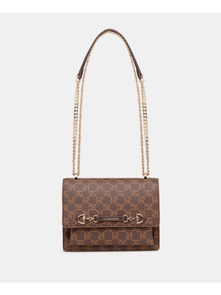 U.S. POLO ASSN. Women Cali Monogram Sling Bag-image-40
