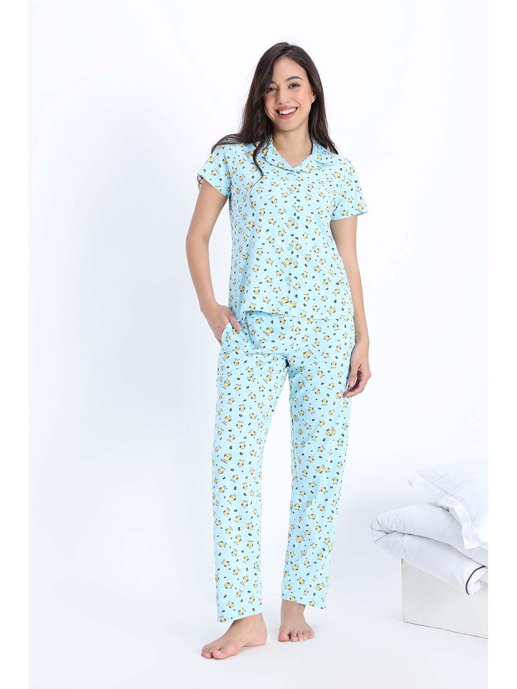 Zivame Knit Cotton Shirt and Pyjama-picture-16