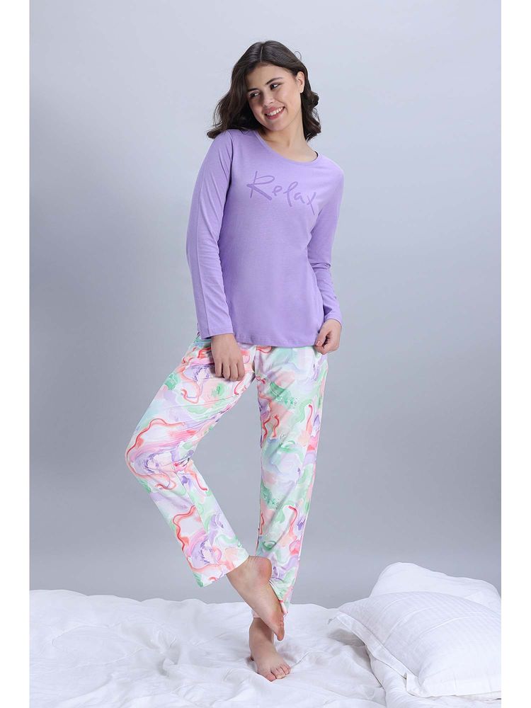 Zivame Knit Poly T-shirt and Pyjama-picture-21