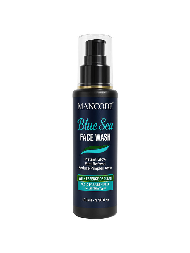 ManCode Blue Sea Face Wash For Instant Glow & Refreshing Feel-picture-11
