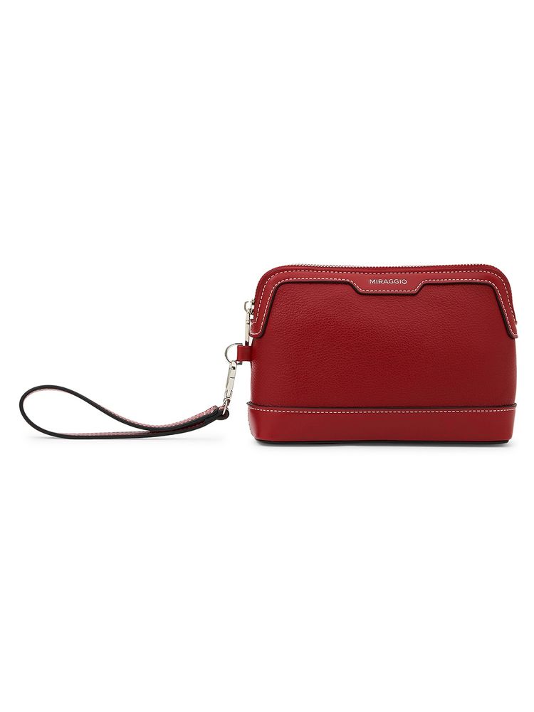 MIRAGGIO Red Sienna Travel Pouch (M)-picture-26