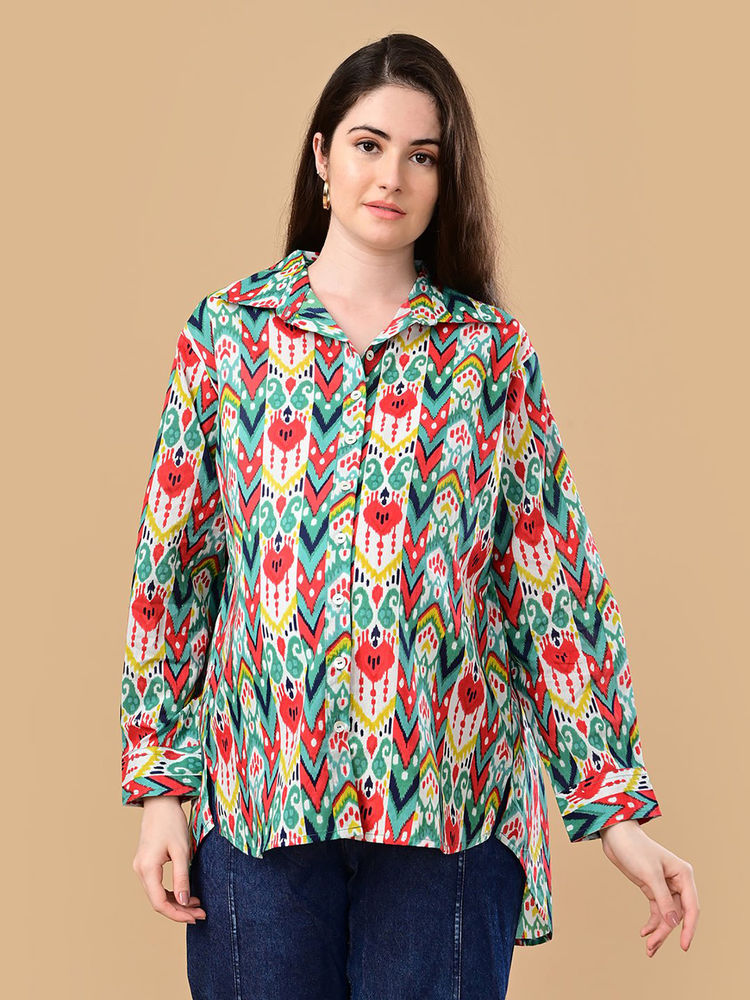 The Mom Store Palette Set Maternity and Nursing Oversized Shirt-image-17