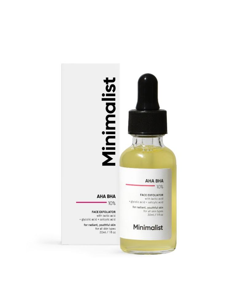 Minimalist 10% AHA BHA Exfoliator With Hyaluronic Acid For Even Tone & Texture-picture-11