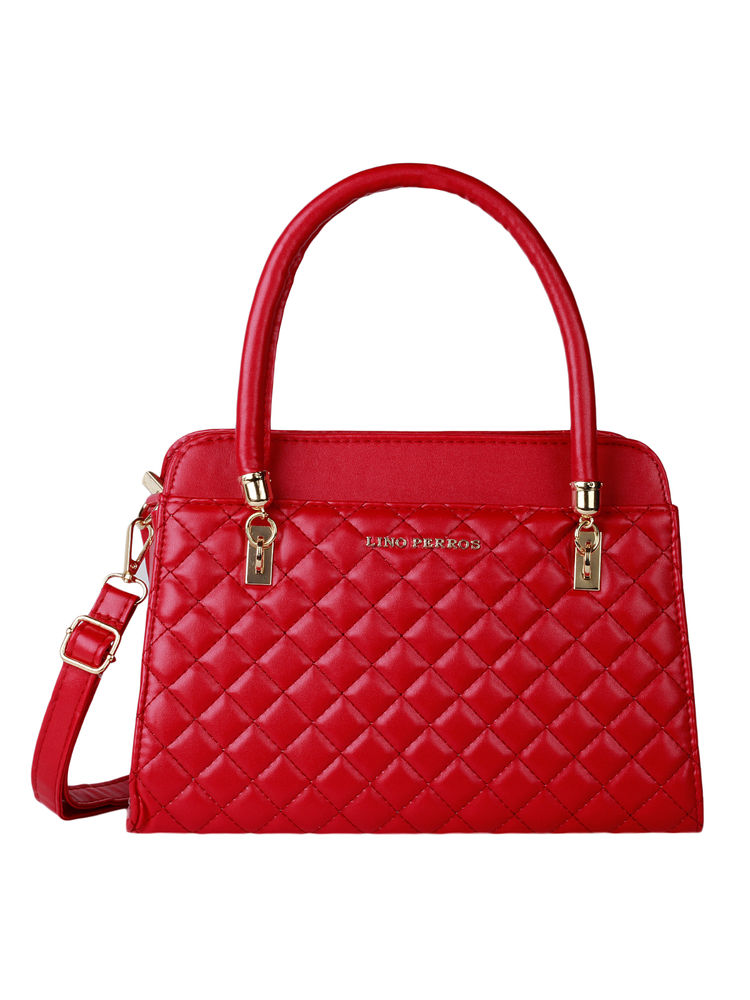 Lino Perros Red Handbag
