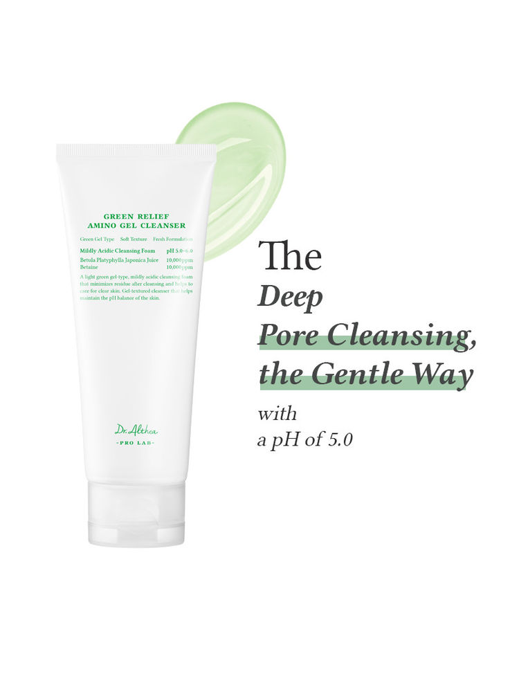 Dr.Althea Green Relief Amino Gel Cleanser: Gentle Soothing Face Wash for Irritated Skin-image-14