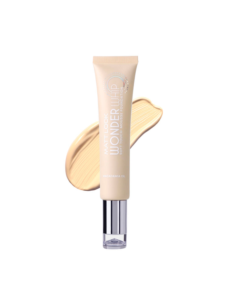 Matt look Wonder Whip Soft Touch Mousse Foundation-image-19