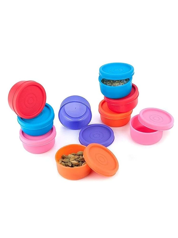 Signoraware Nano Bpa Free Plastic Round Storage Containers 40Ml-image-4