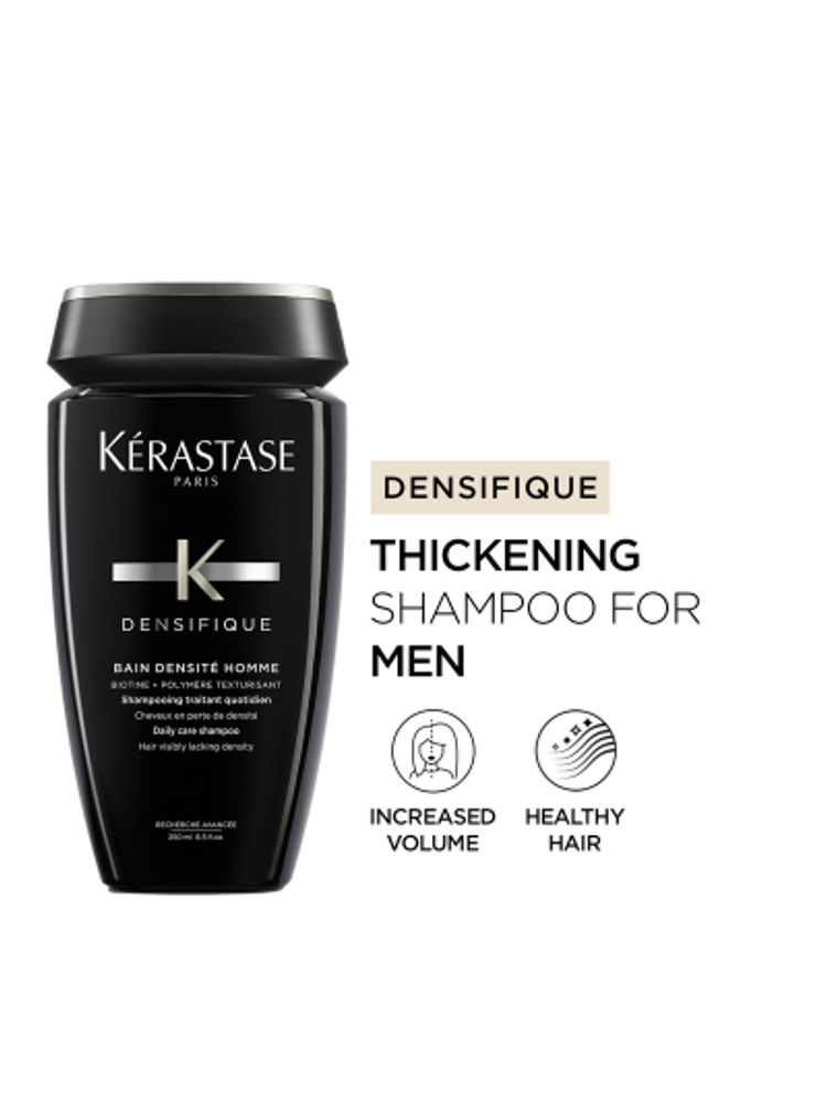 Kerastase Densifique Shampoo For Homme, With Biotin, Increases Hair Volume