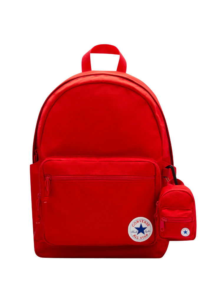 Converse Red Solid Polyester Backpack-image-7