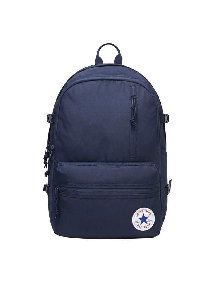 Converse Navy Blue Solid Polyester Backpack-image-18