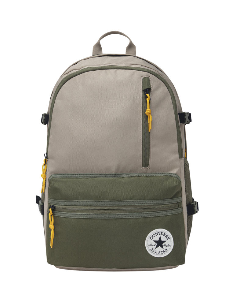 Converse Olive Colorblock Polyester Backpack-picture-22