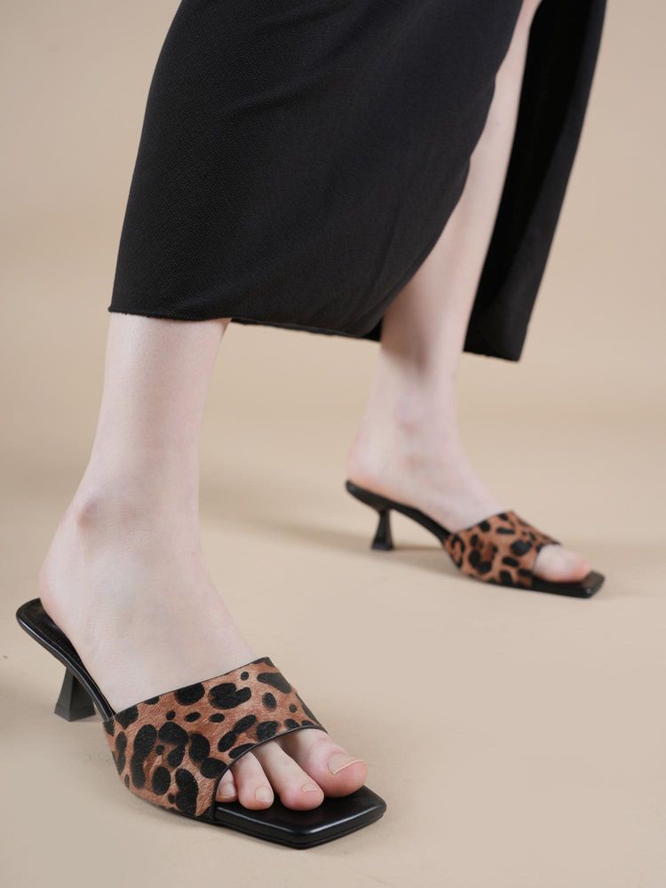 Drop Bold Women Brown Kitten Heels-picture-15