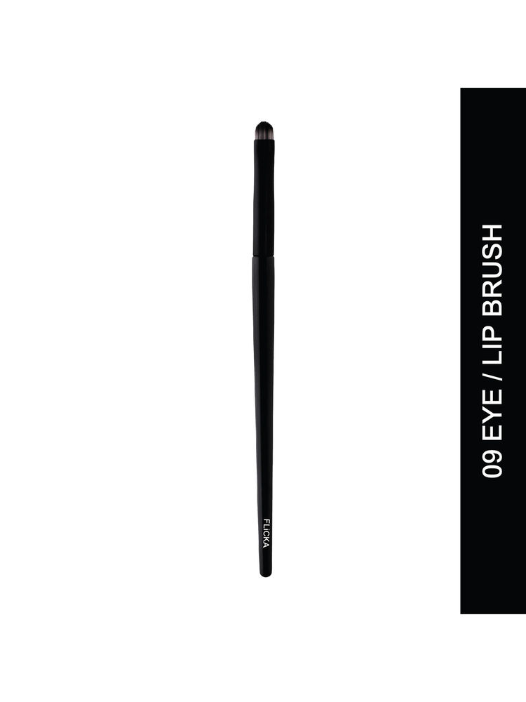 Flicka Professional Super Soft Dense Bristles Hd Finish For Eyes Makeup - 09 Eye Lip Brush-image-13