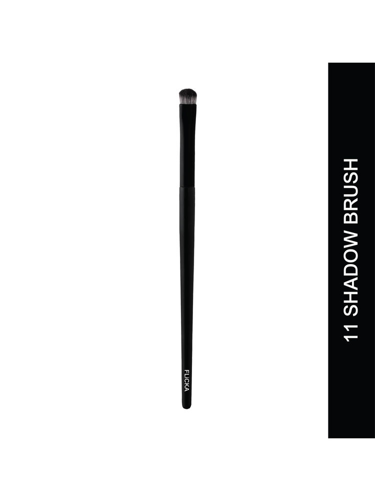 Flicka Professional Super Soft Dense Bristles Hd Finish For Eyes Makeup - 11 Eye Shadow Brush-image-26