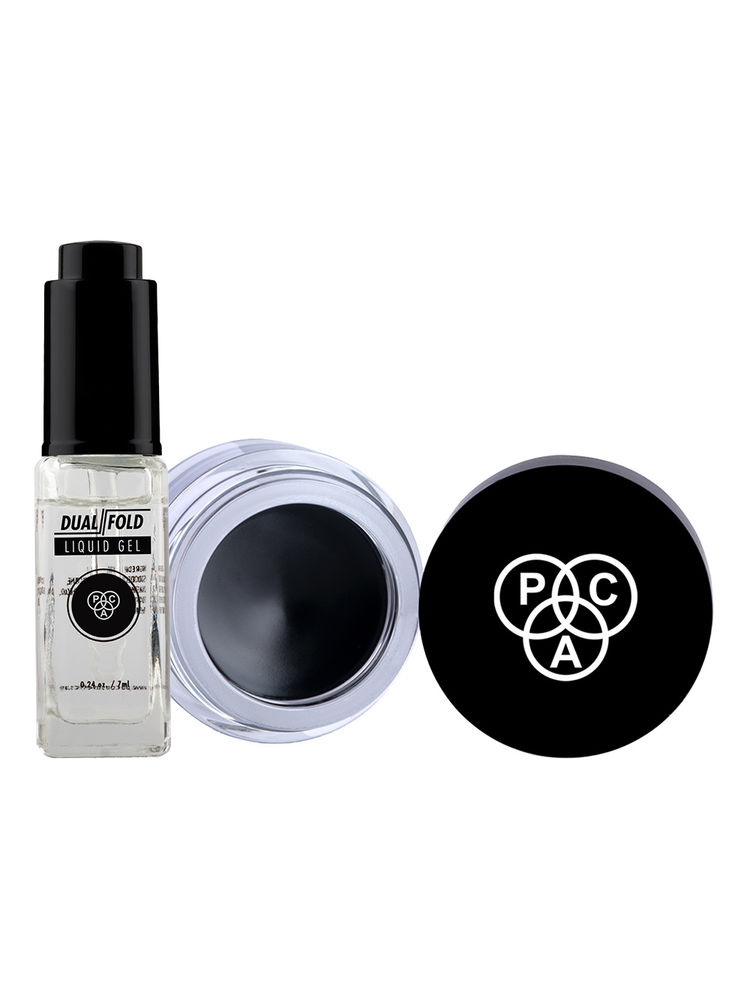 PAC Dual-fold Liquid Gel + Spotlight Gel Eye Liner - Black Combo-picture-38