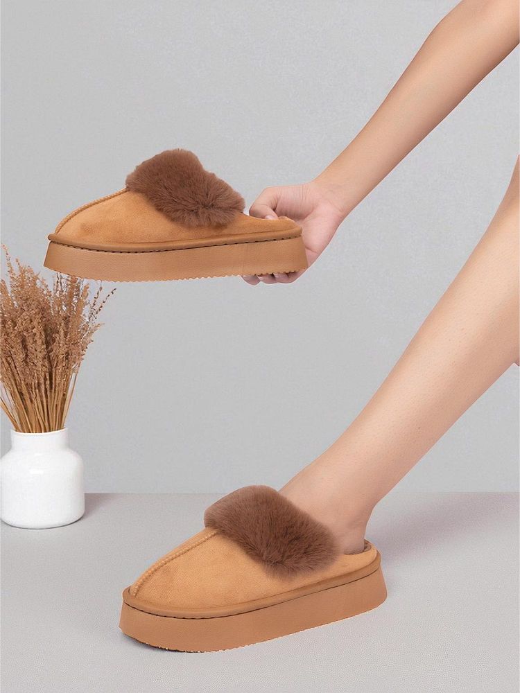 Truffle Collection Brown Solid Sandals-image-10
