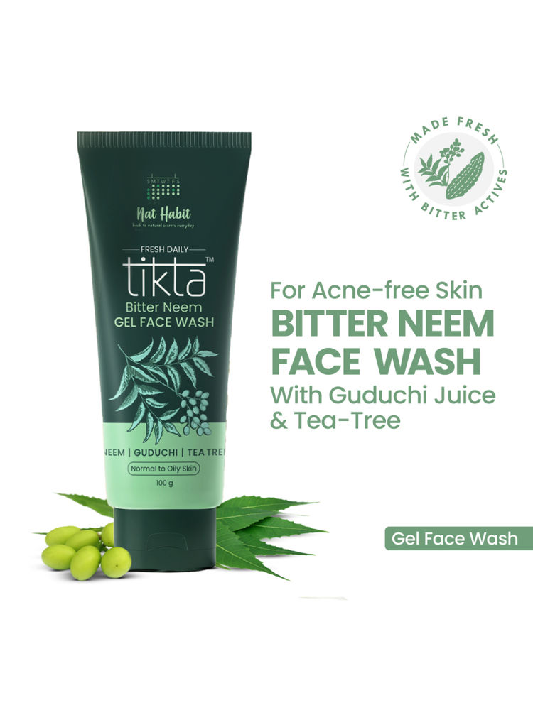 Nat Habit Purifying Bitter Milk Gentle Foaming Face Wash Skin Cleanser For Dry And Sensitive Skin-image-15