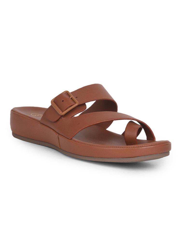 Hush Puppies Tan Womens Toe Ring Sandals-image-47