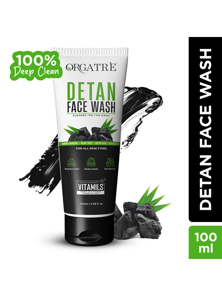 Orgatre De-Tan Face Wash For Men & Women-picture-17
