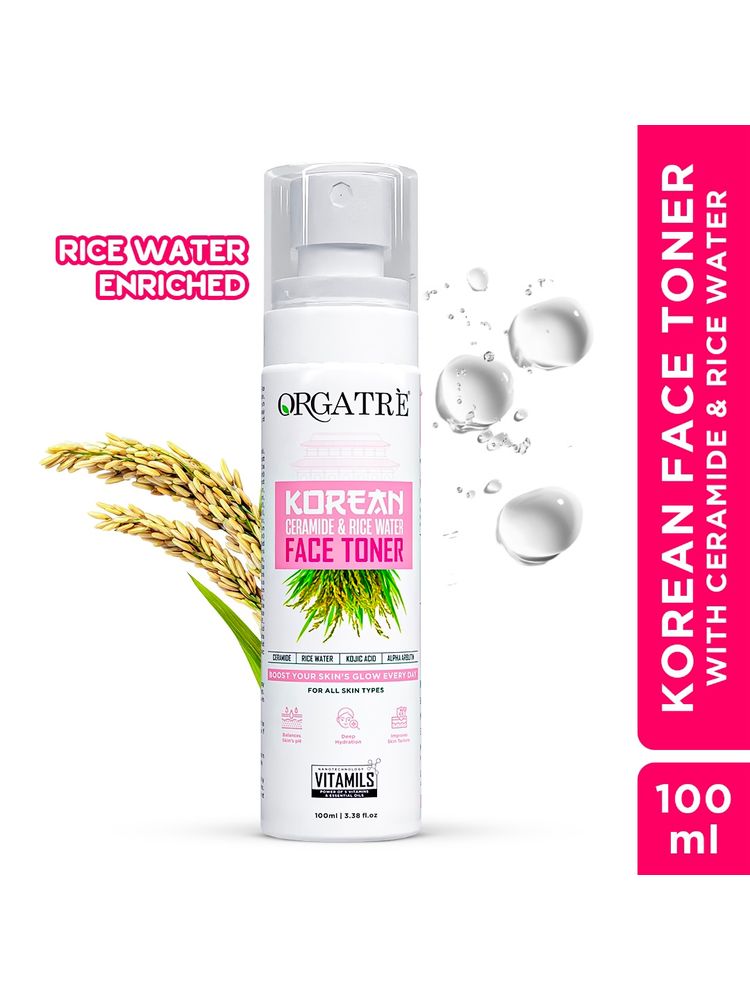 Orgatre Korean Face Toner For Glowing & Hydrated Skin-picture-29