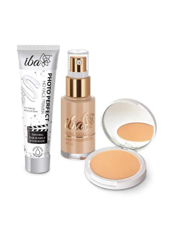 Iba Primer + Foundation + Compact Combo - Natural Beige-picture-13