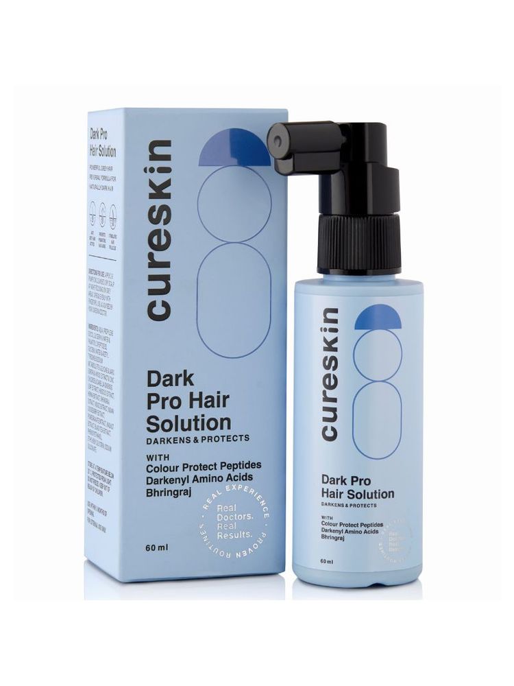 Cureskin Dark Pro Hair Solution Natural Hair Darkener with Colour Protection-picture-11