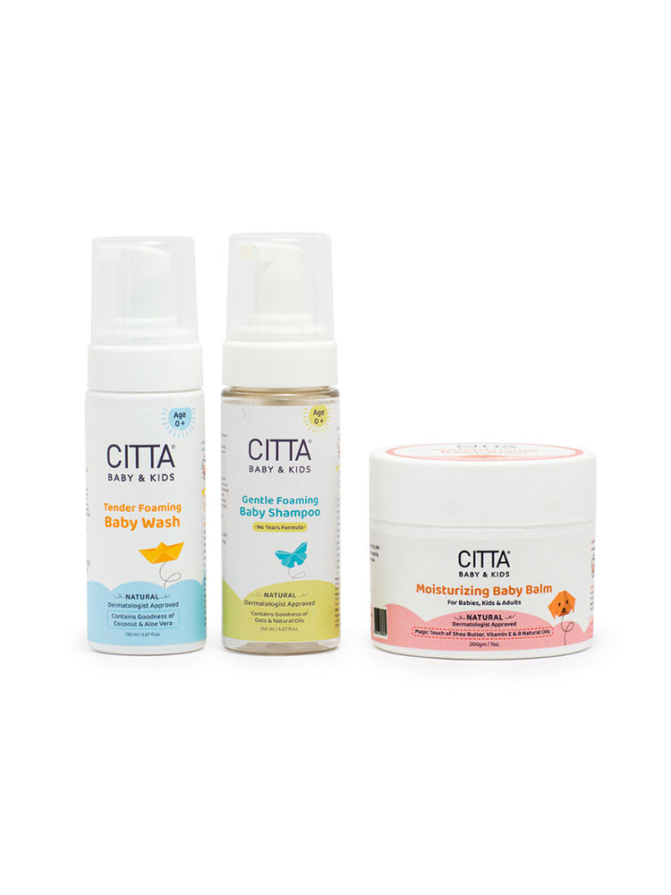 Citta Baby & Kids Baby Bath Set - Baby Body Wash, Baby Shampoo & Baby Balm-picture-27