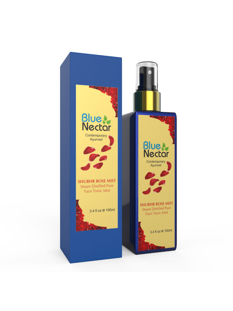 Blue Nectar Shubhr Steam Distilled Rose Toner Water & Face Tonic Mist-image-0