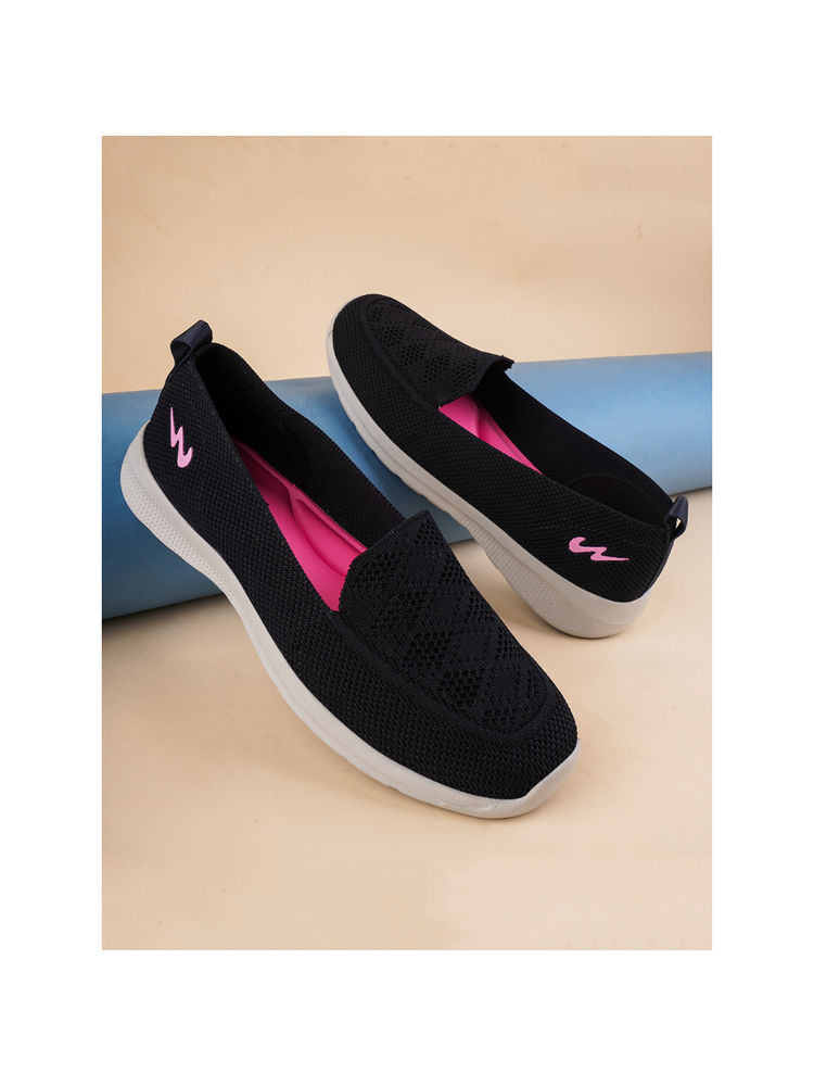 Campus JITTERS Navy Blue Women Walking Shoes