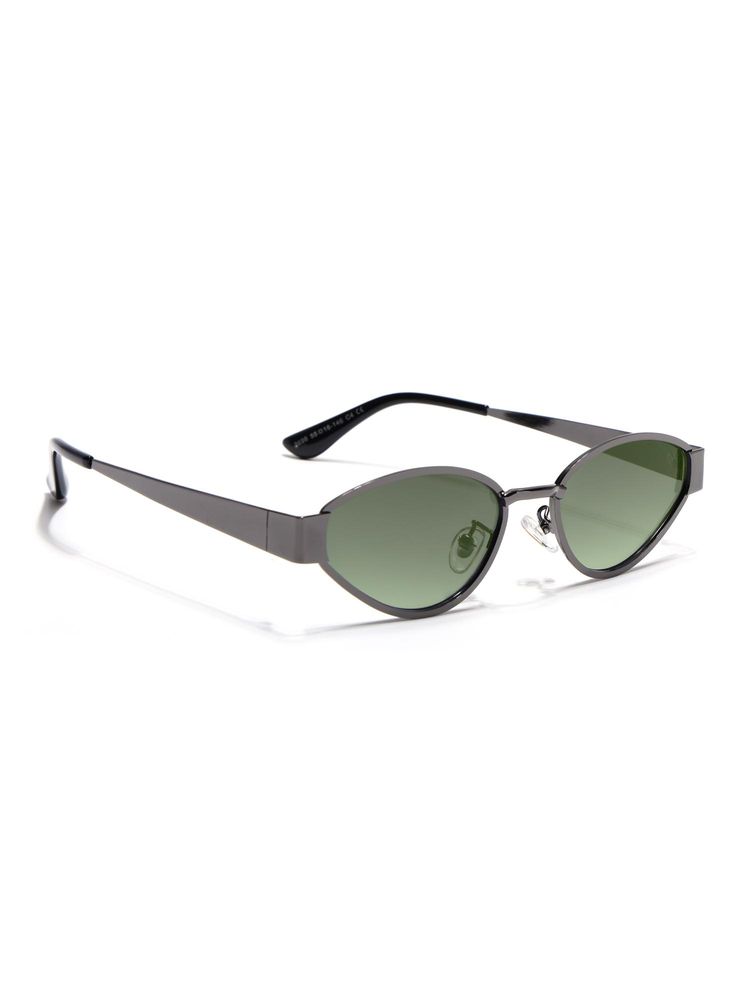 Voyage Women Cat Eye Grey Frame Green Lens Sunglasses (55)-image-35