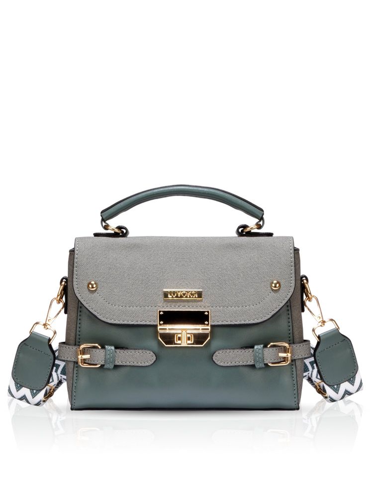 LUVOKSI Green Nova Structured Mini Sling Bag-picture-27