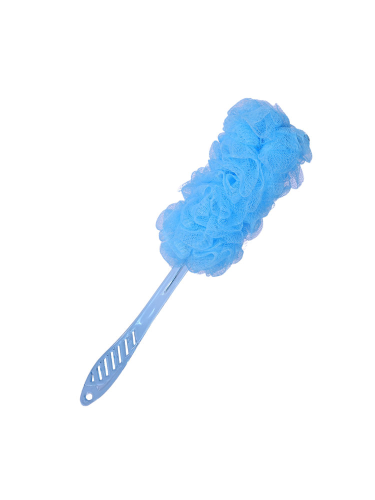 Kazarmaa Bath Brush with Long Handle & Soft Nylon Mesh - Blue-picture-49