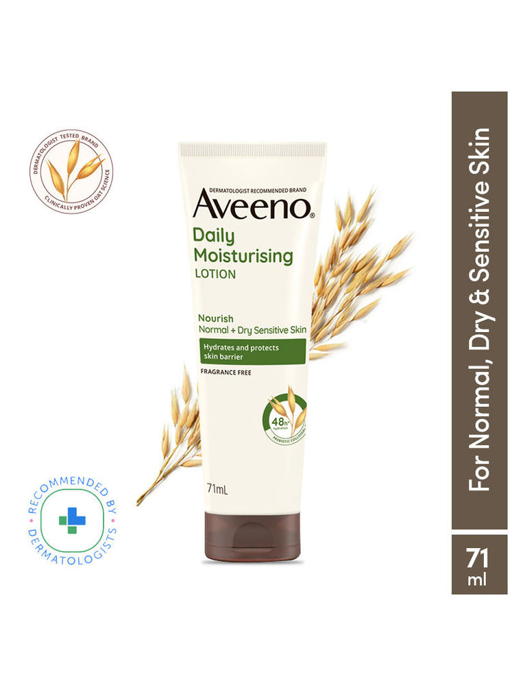 Aveeno Daily Moisturising Lotion - Natural Oat Body Moisturizer For Normal, Dry & Sensitive Skin