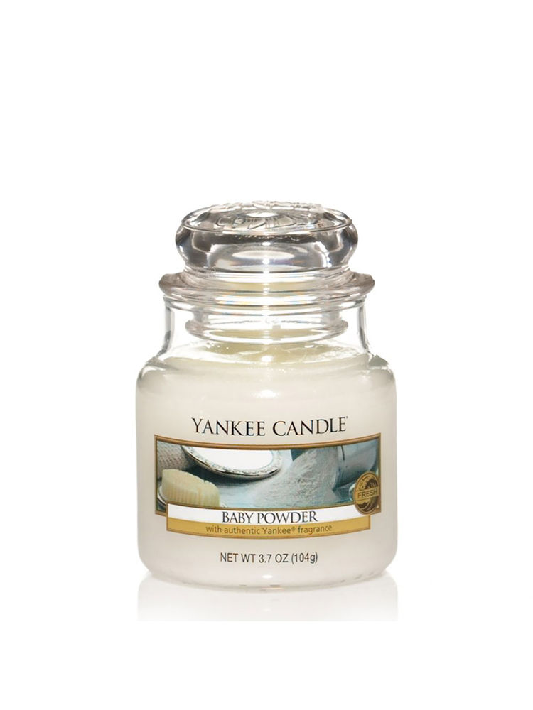 Yankee Candle Classic Small Jar Baby Powder Scented Candles