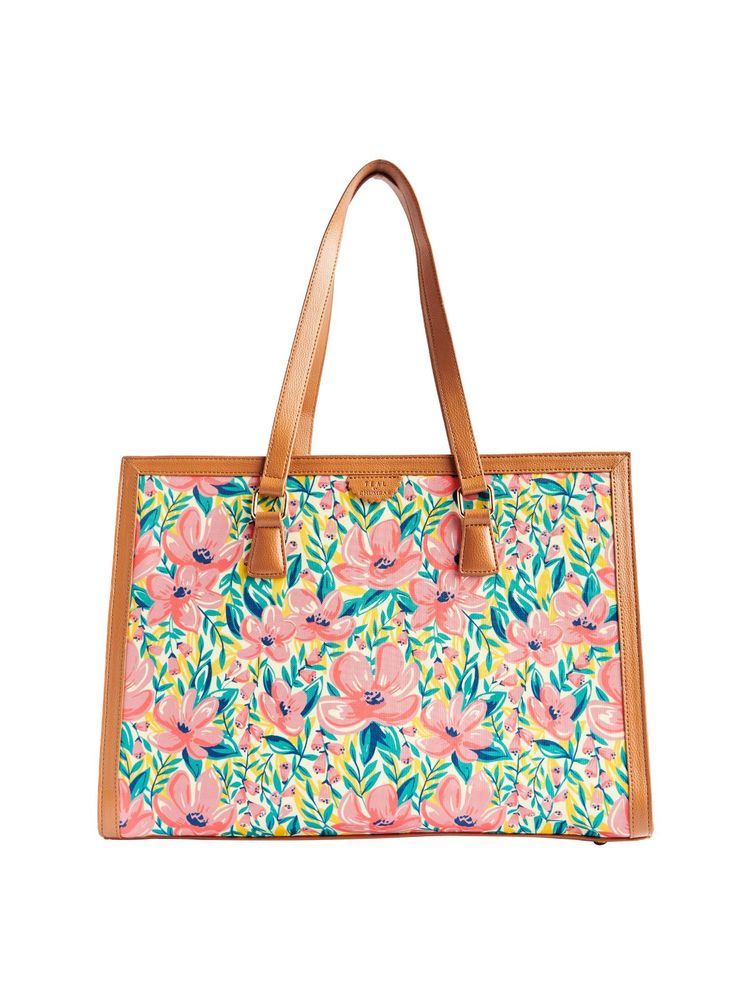 Teal by CHUMBAK Sunshine State Office Tote - Multicolor-image-25