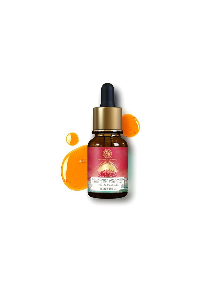 Forest Essentials Advanced Soundarya Age Defying Facial Serum with 24k Gold - Anti Ageing Serum